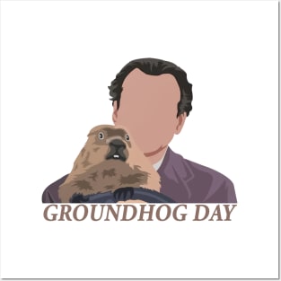 Minimalist - Groudhog day Driving Posters and Art